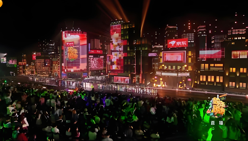 乐天使LED显示屏在跨年晚会中的应用