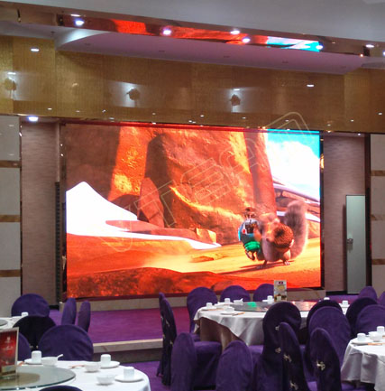 梅林全福楼 LED租赁屏Vetris-3.9项目