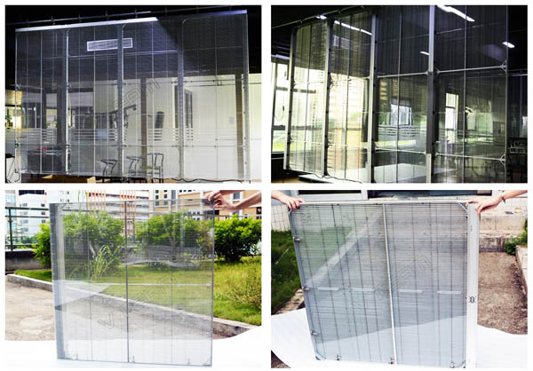 固装和租赁LED透明屏区别对比，优势在哪？